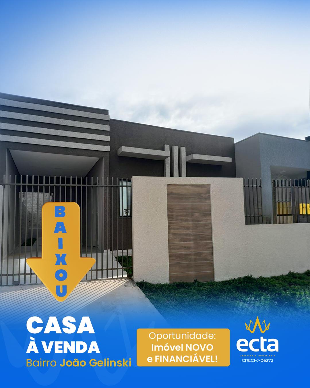Casa ? venda, LOTEAMENTO JOAO GELINSKI, GUARAPUAVA - PR
