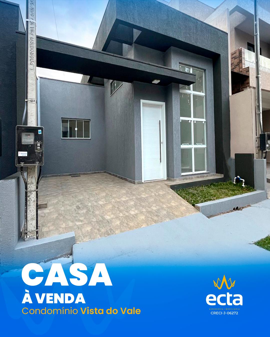Casa em Alvenaria para locação  Condomínio Vista do Vale