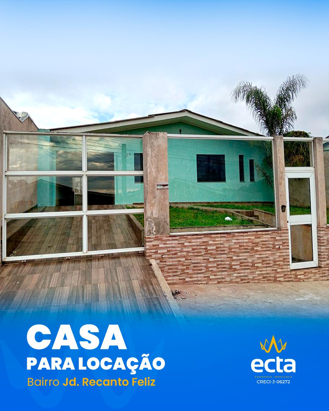 Casa para loca??o, JARDIM RECANTO FELIZ, 03 quartos GUARAPUAVA...