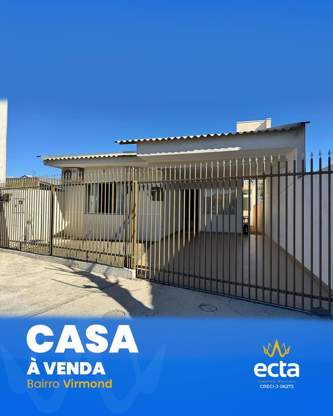 Casa em Alvenaria à Venda  Bairro Virmond GUARAPUAVA - PR