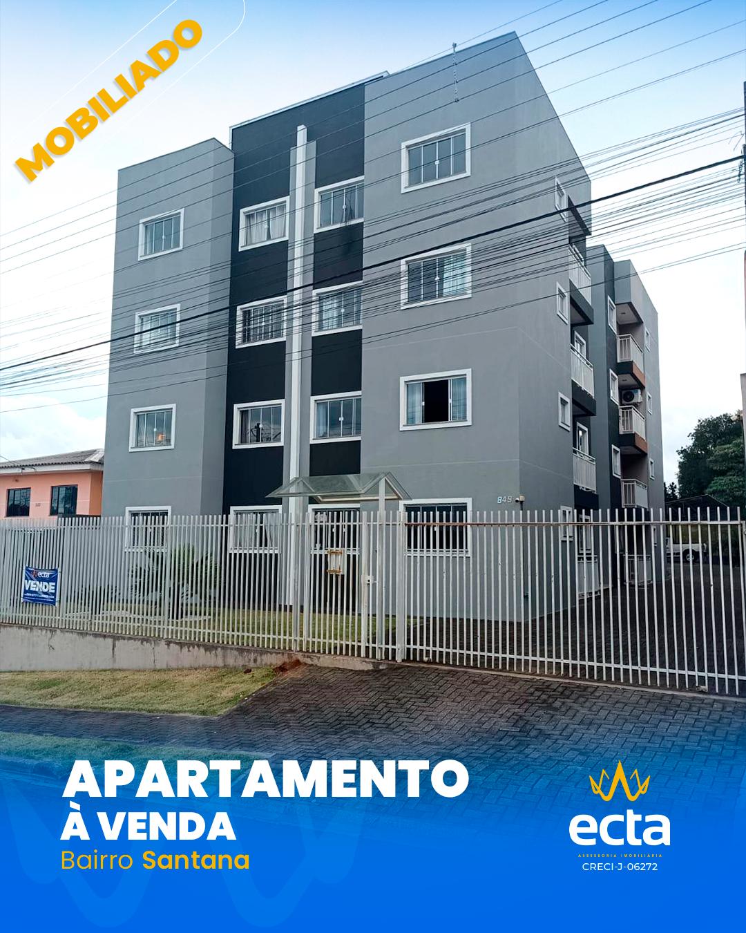 Apartamento Mobiliado à venda, Santana, GUARAPUAVA - PR