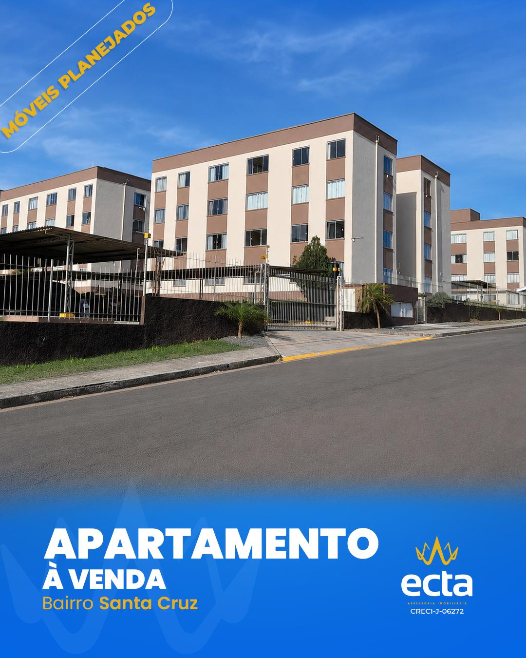Apartamento ? venda no edif?cio OURO PRETO, Santa Cruz, GUARAP...
