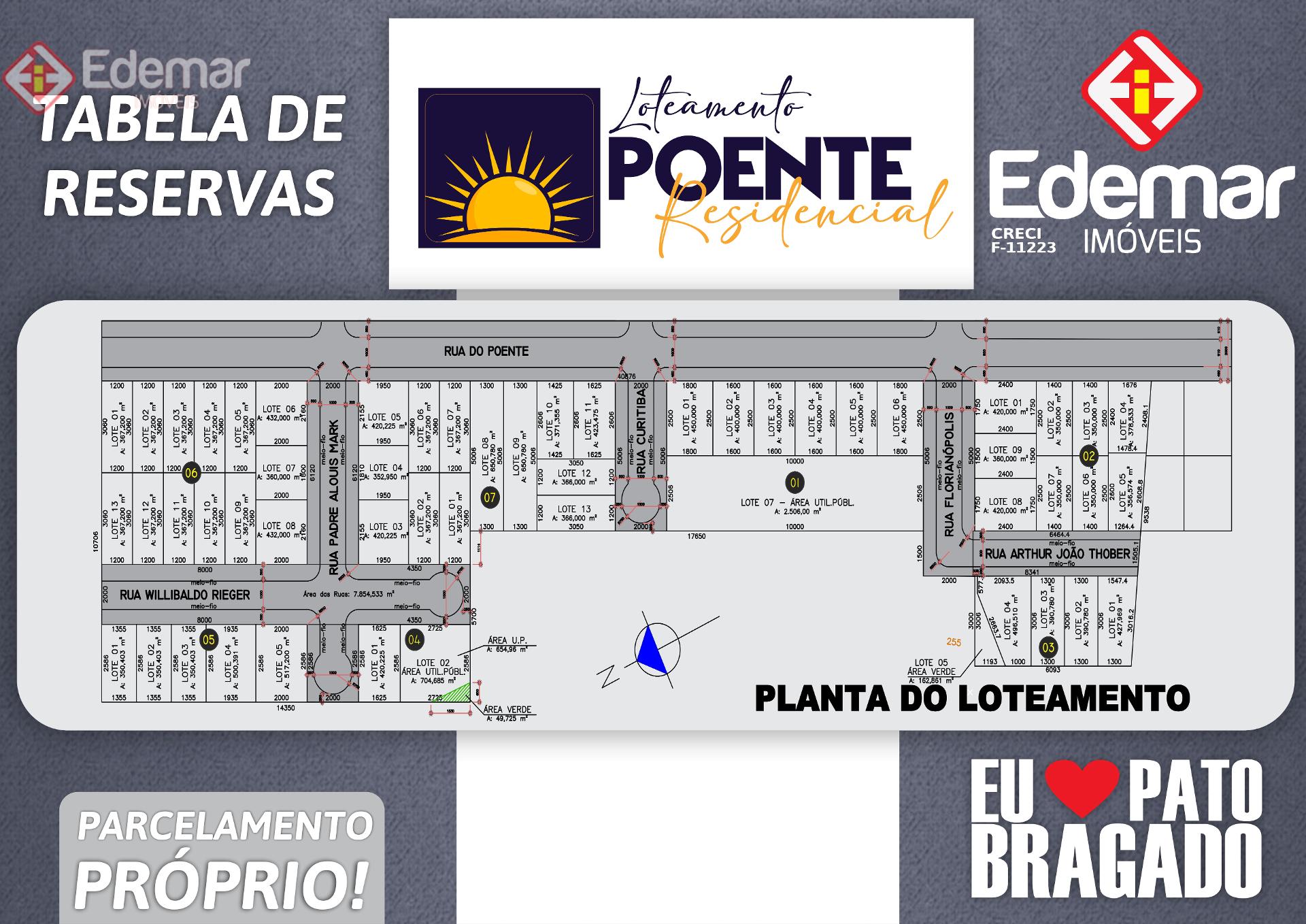 Lançamento à venda, Centro, PATO BRAGADO - PR