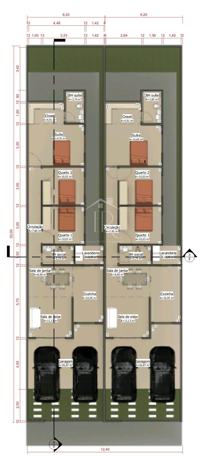 Casa à venda, JARDIM MEDITERRANE III, SAO SEBASTIAO DO PARAISO - MG