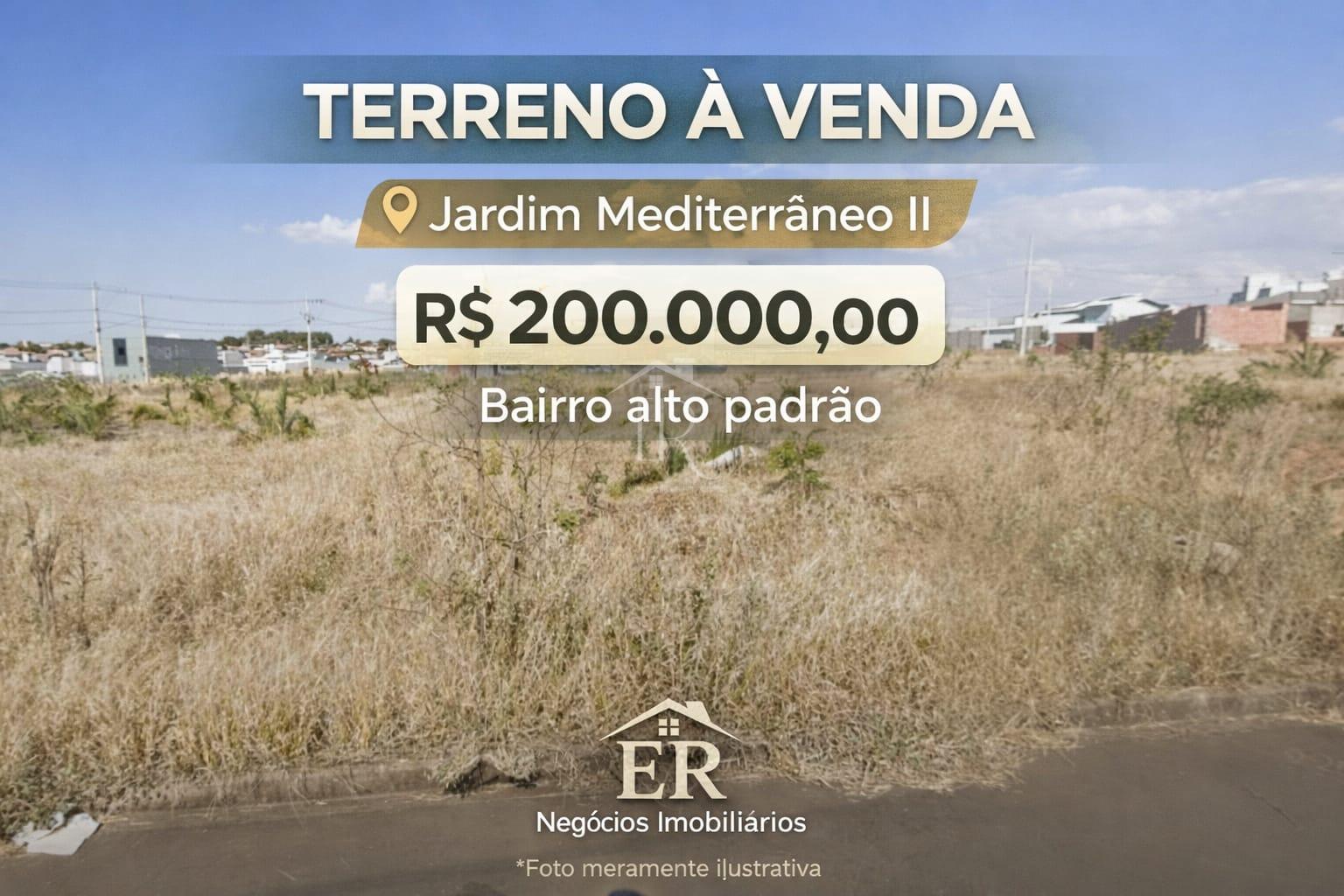 Terreno à venda, JARDIM MEDITERRÂNE II, SAO SEBASTIAO DO PARAISO - MG