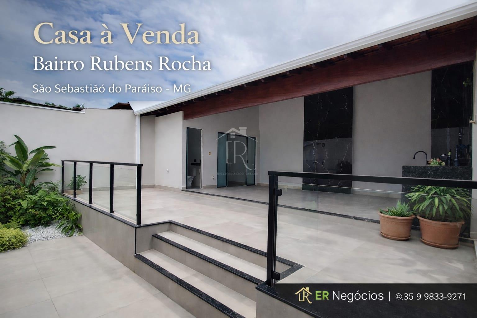 Casa à venda, Rubens Rocha, SAO SEBASTIAO DO PARAISO - MG