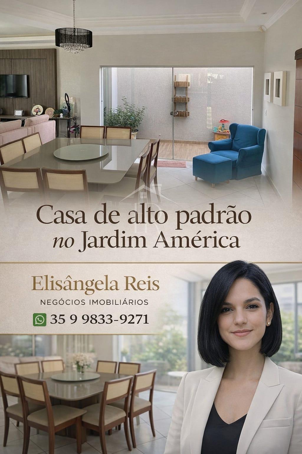 Casa à venda, JARDIM AMERICA, SAO SEBASTIAO DO PARAISO - MG