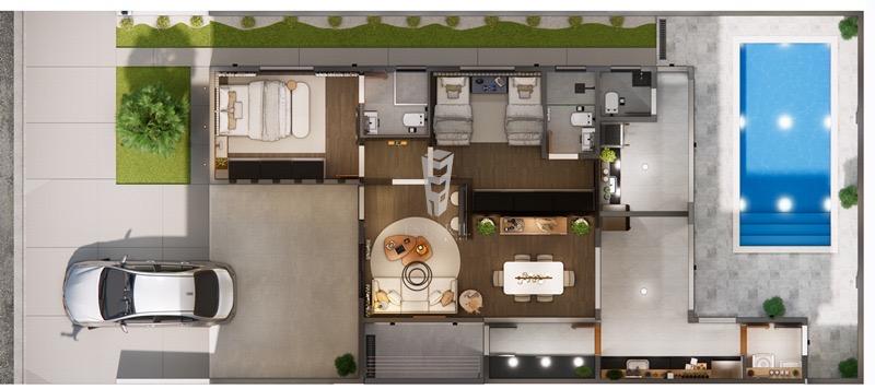 Casa de Condomínio à venda com 2 quartos, 200m² - Foto 27