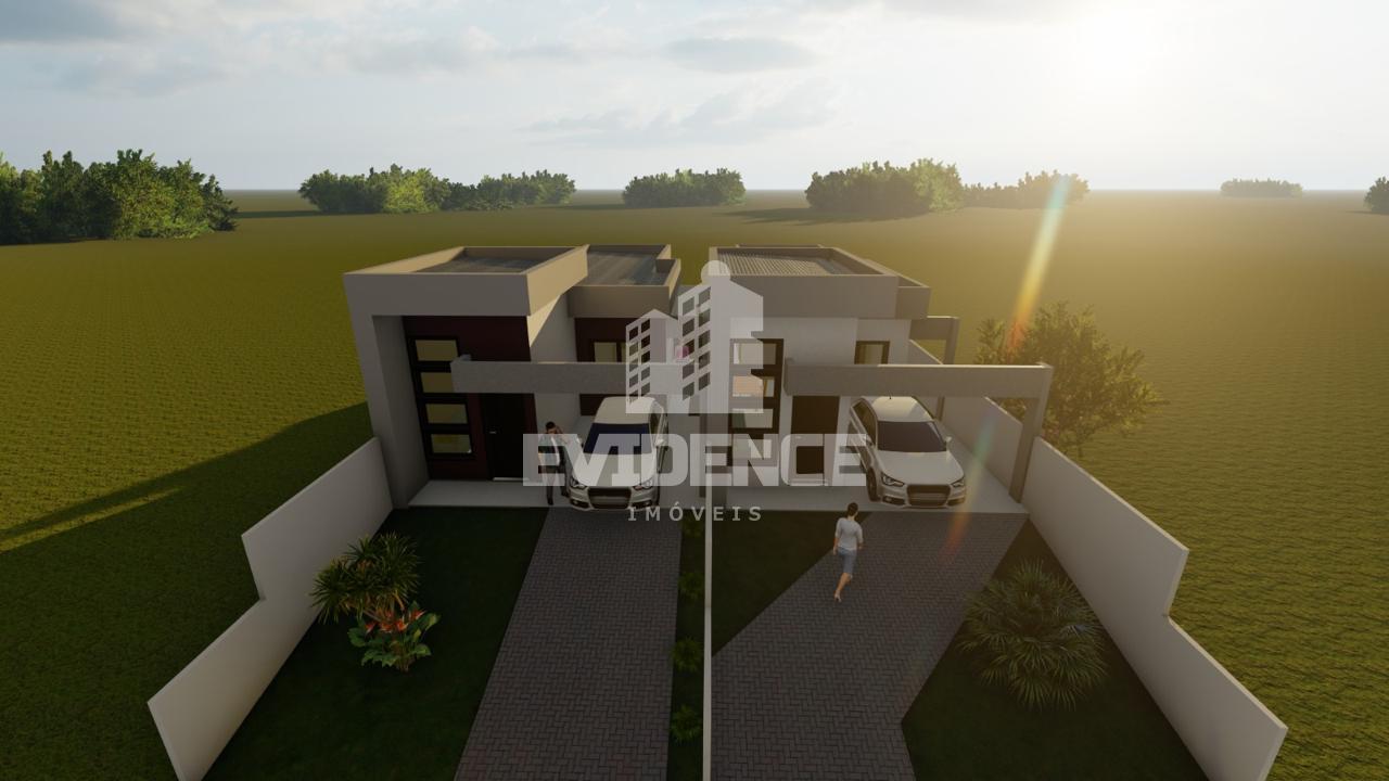 CASA EM CONSTRUÇÃO LOCALIZADA NO BAIRRO FRARON