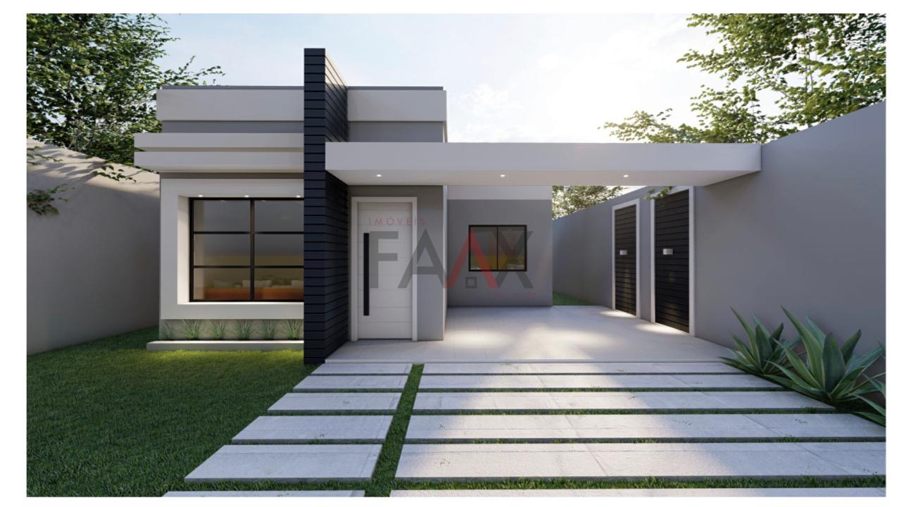 Casa com suíte e 2 quartos com aquecimento a gás no alto de Santa Maria