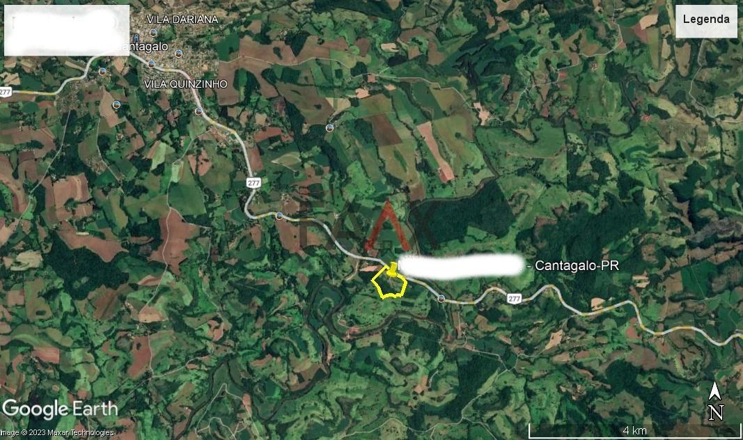 Ótima Chácara  a venda 10 alqueires  a 6 Km da cidade de Cantagalo