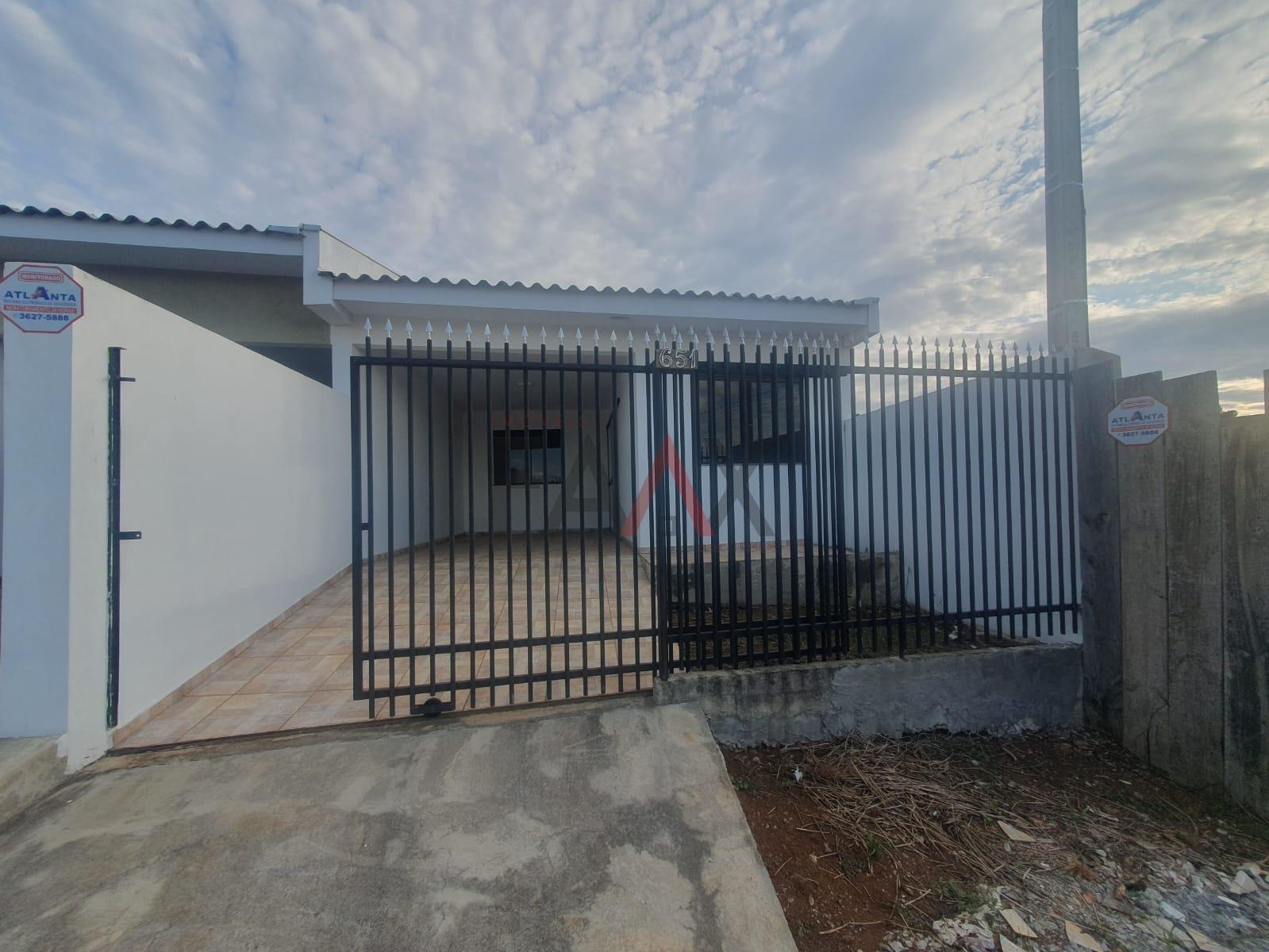 Casa NOVA para locação,70.00 m , VILA BELA, GUARAPUAVA - PR