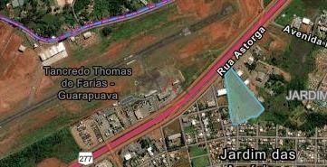 Terreno à Venda em Guarapuava Oportunidade Única na BR277 em F...