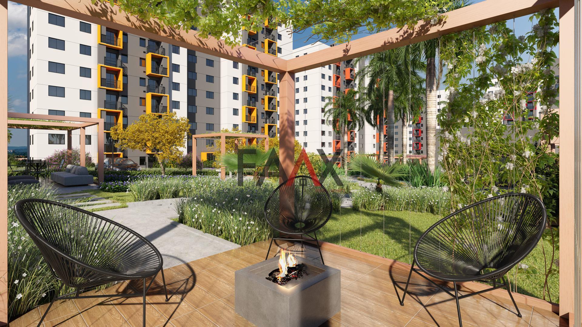 Apartamento à venda com 2 quartos, 57m² - Foto 2