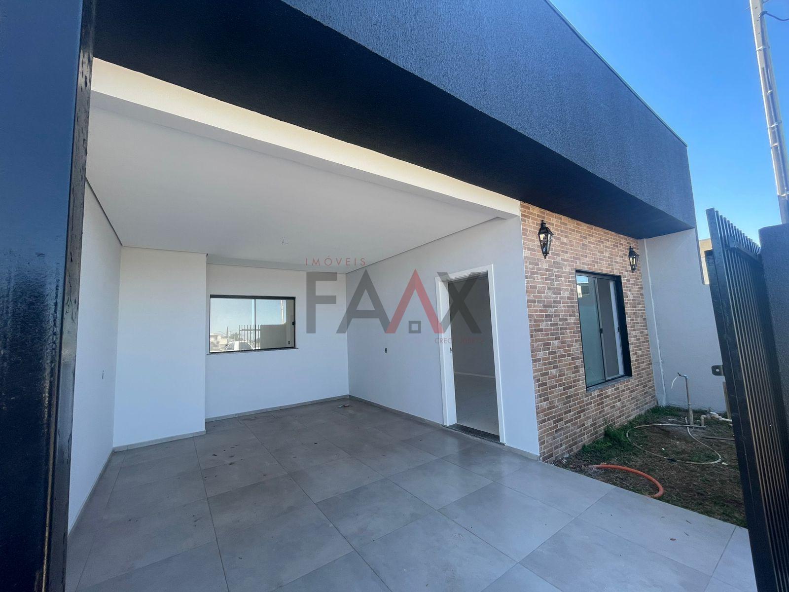 Casa NOVA, dois quartos a venda, Boqueirão, Guarapuava-PR