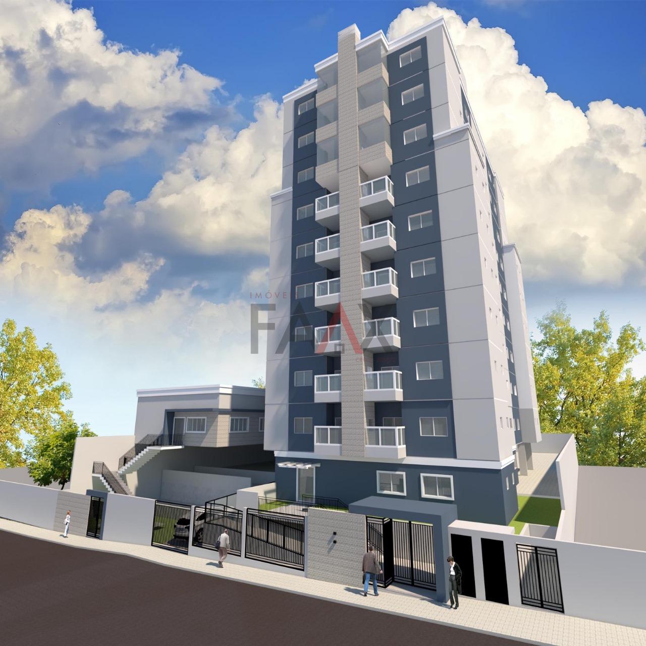 Apartamento com 2 dormitórios à venda, com sacada, TRIANON, GU...