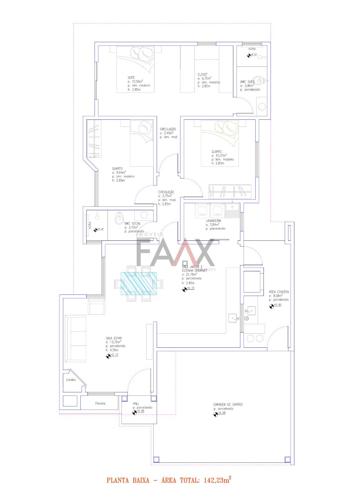 Casa, 2 quartos, 142 m² - Foto 3
