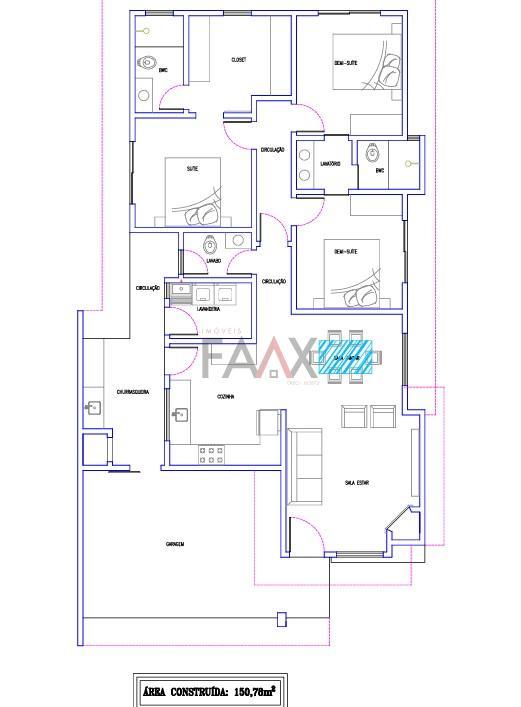 Casa, 1 quarto, 150 m² - Foto 3