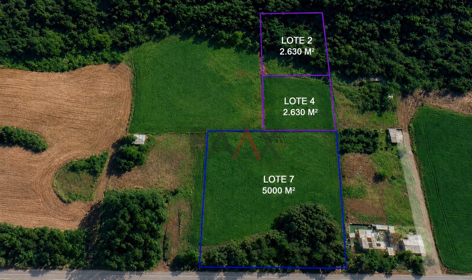 Lotes a partir de 2.630m² à venda, Jardim Iguaçu - Candói - PR