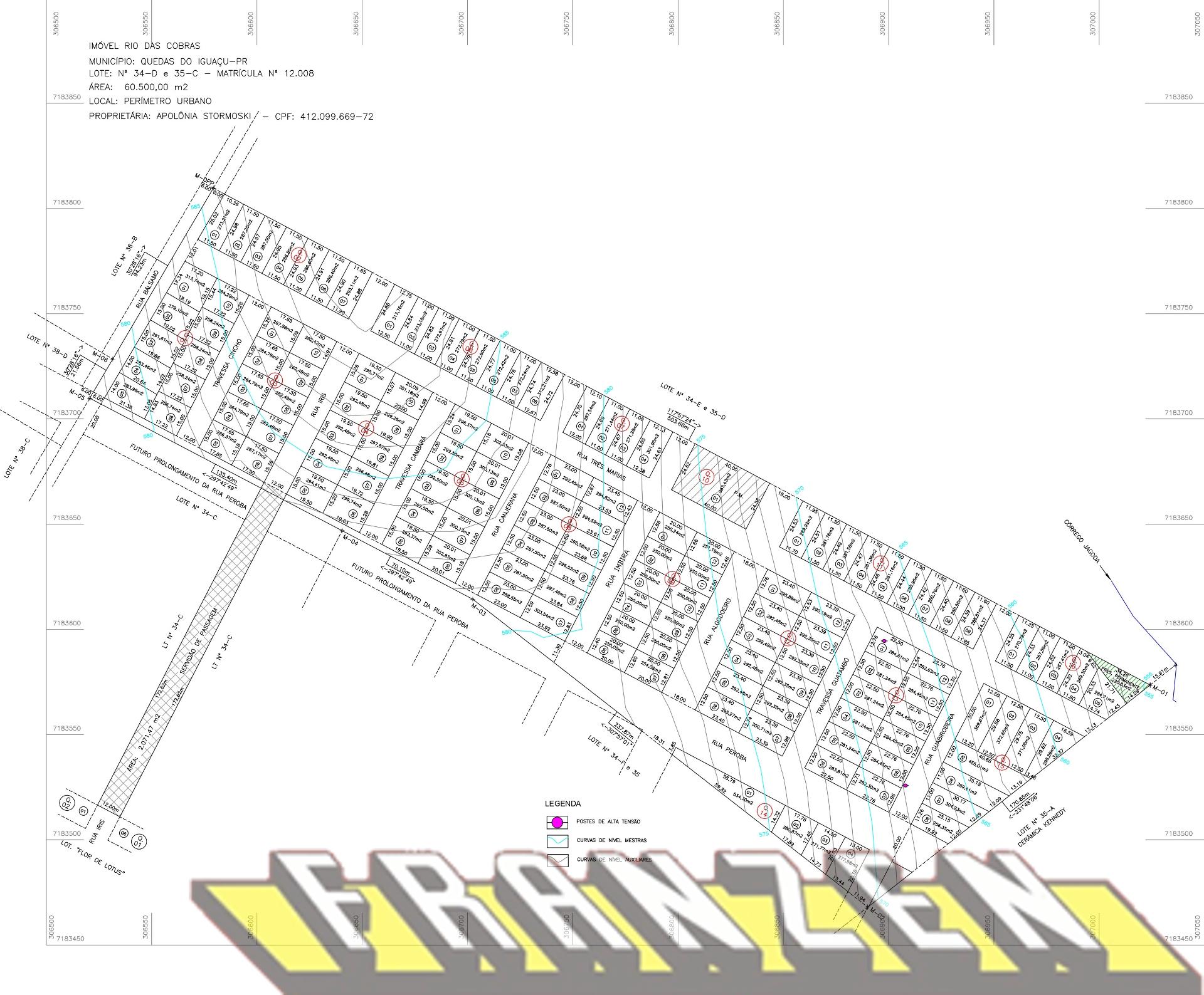 Lote Urbano com 256,74 m²