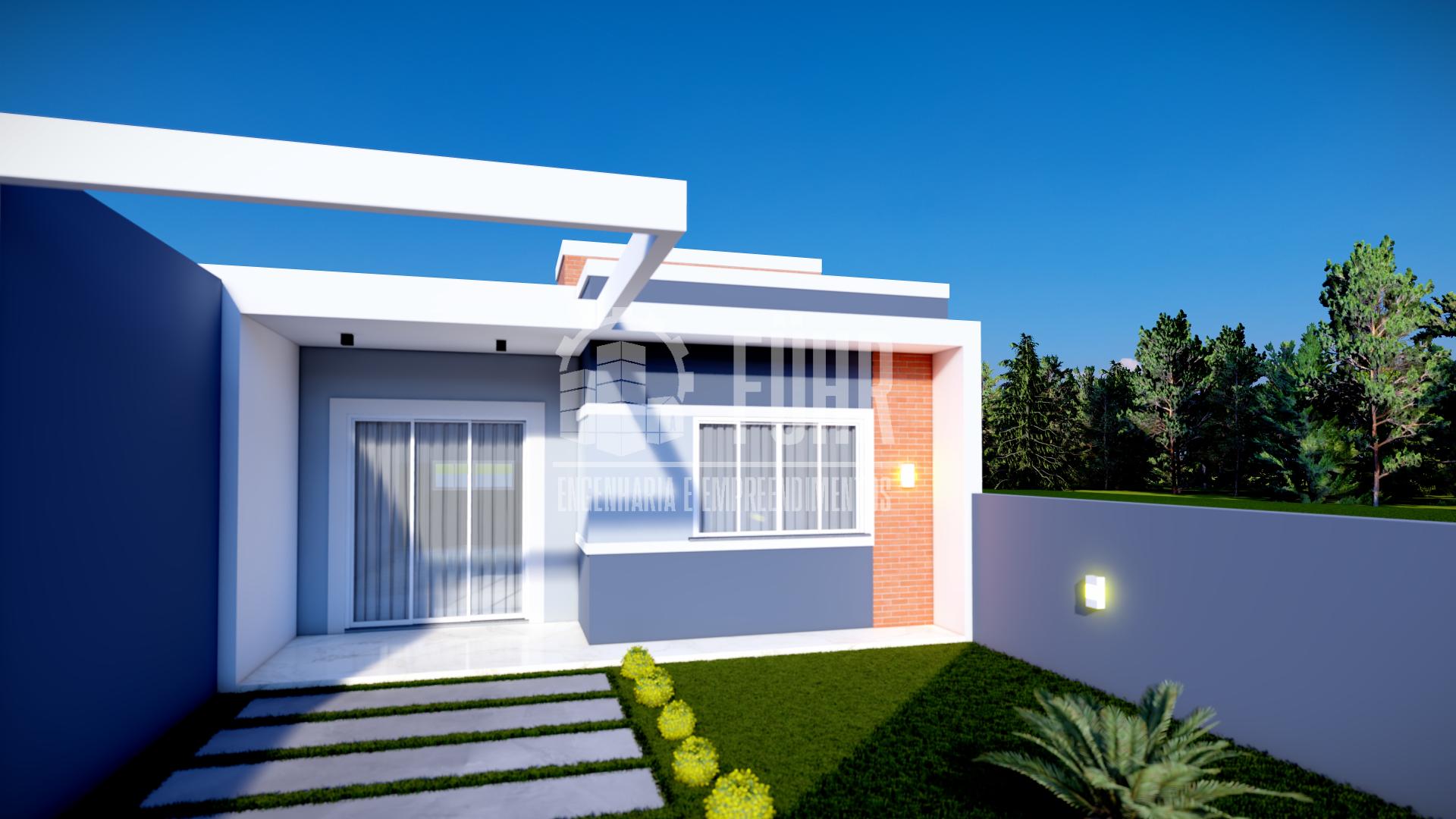 Casa na planta com 67m , para voc? fugir do aluguel com seguran?a