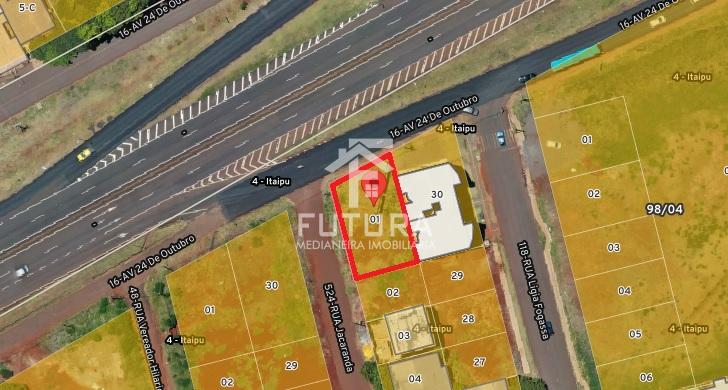 Terreno à venda, ITAIPÚ, MEDIANEIRA - PR