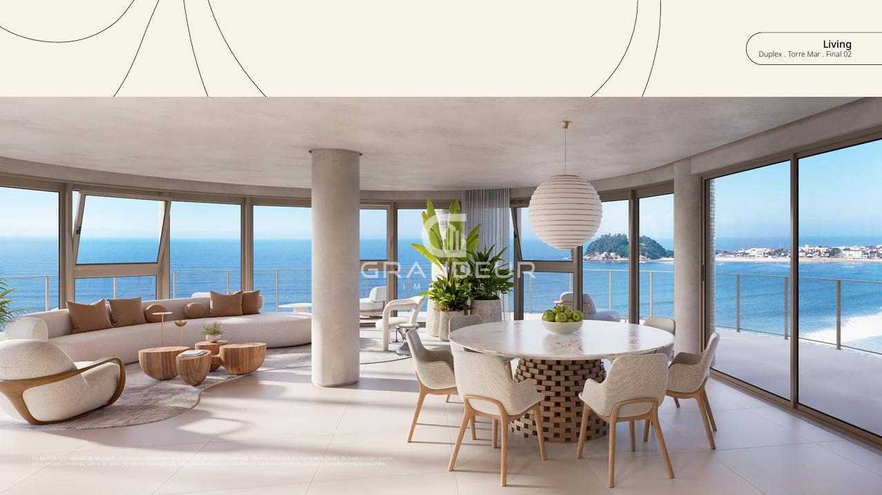 Cobertura Duplex de Luxo com Vista para o Mar, Piscina Privati...