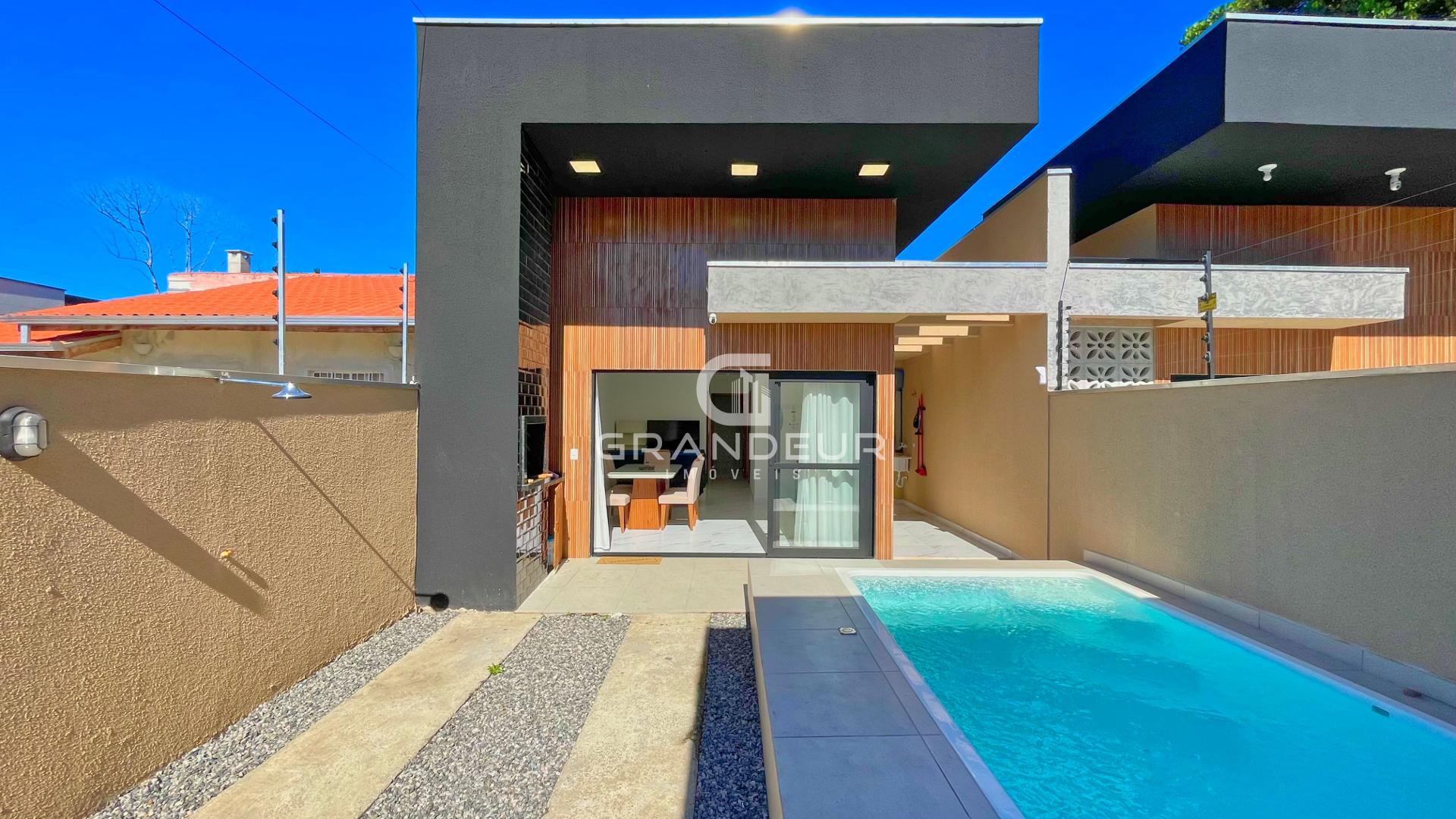 Casa nova mobiliada com piscina e suíte esperando por você