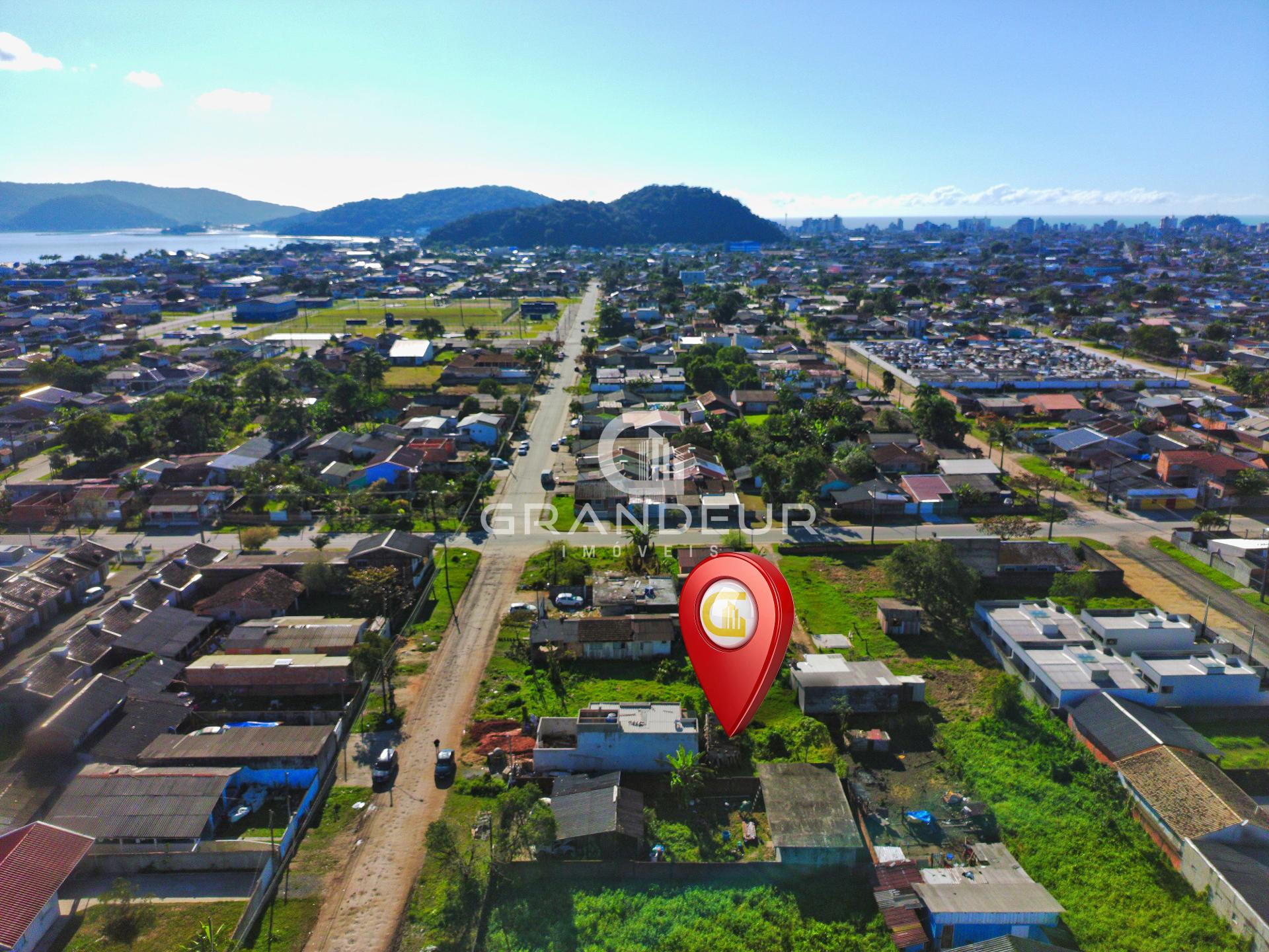 Lote de terreno em Piçarras, Guaratuba-PR com 123 m2 por 65 mil