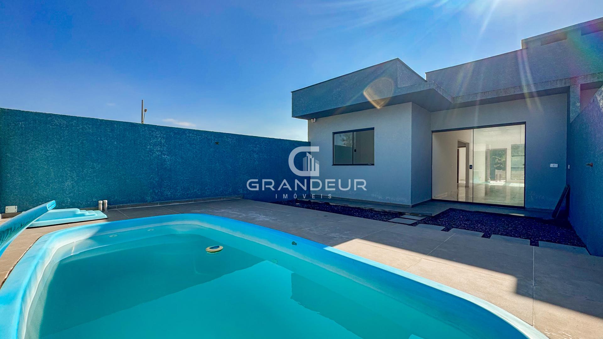 Residência Nova com 3 Quartos e Área de Lazer, 350m da Praia n...