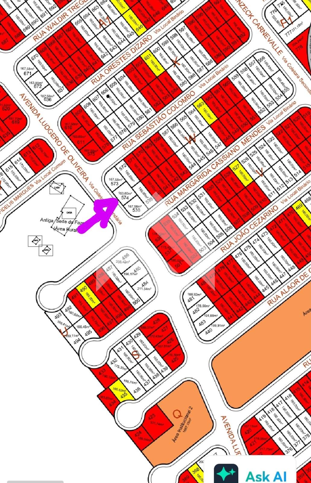 LOTE À VENDA BAIRRO VALE DO SOL, SÃO SEBASTIÃO DO PARAÍSO - MG