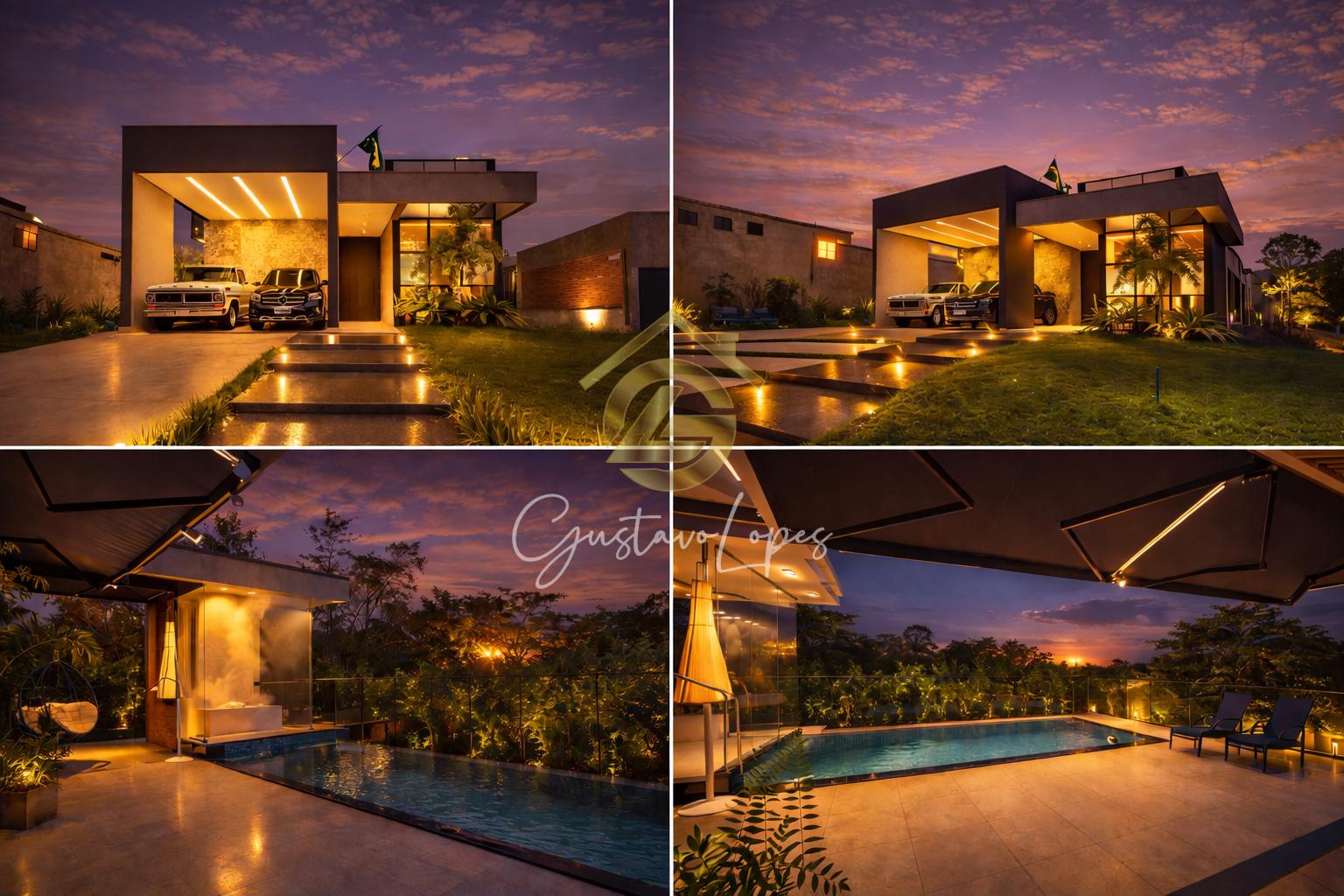 CASA DE ALTO PADRÃO COM 4 QUARTOS, 1 ESCRITORIO E COM TOTAL SO...