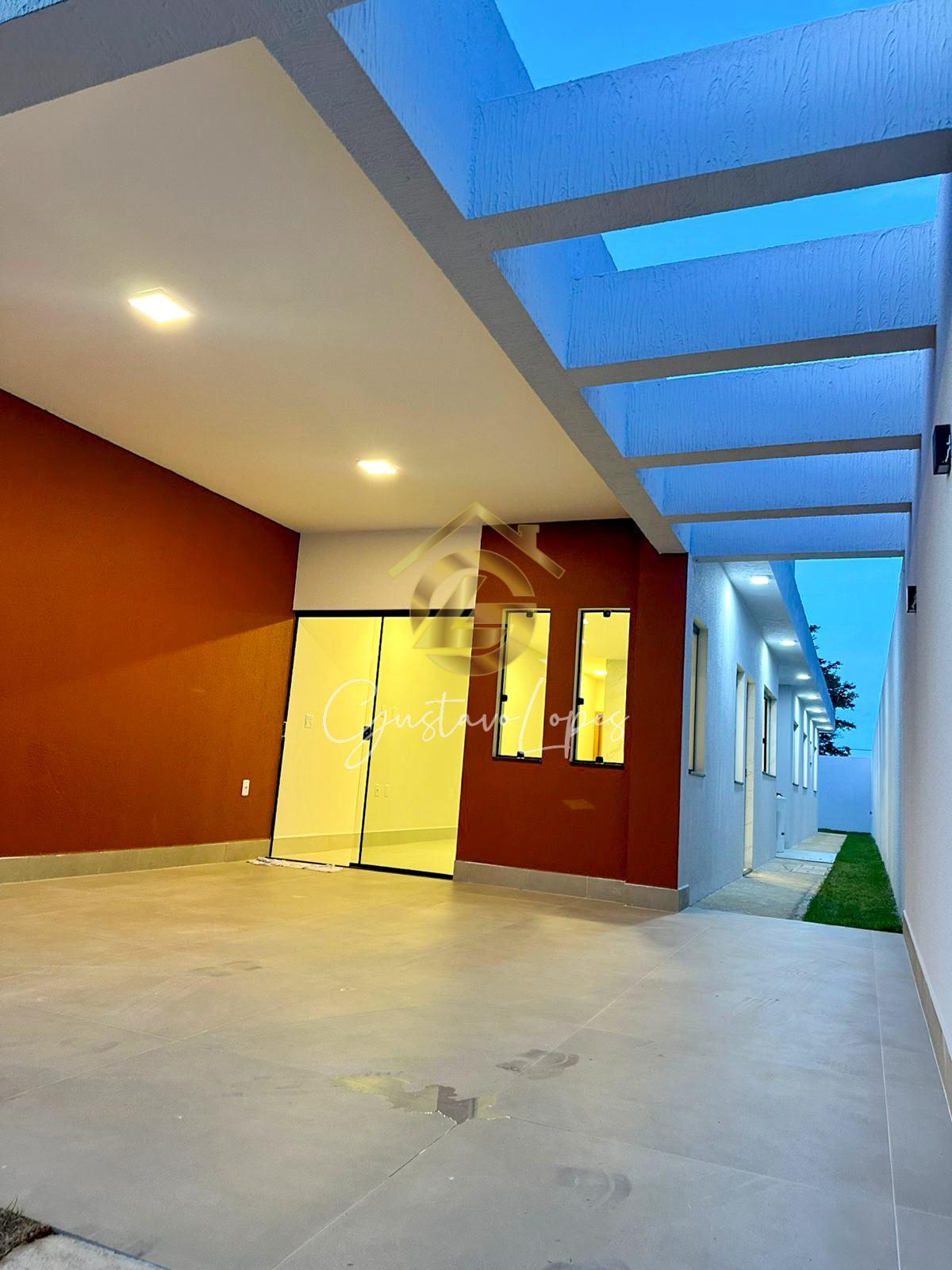 CASA TÉRREA MODERNA COM 3 QUARTOS, ÁREA GOURMET E 2 VAGAS DE G...