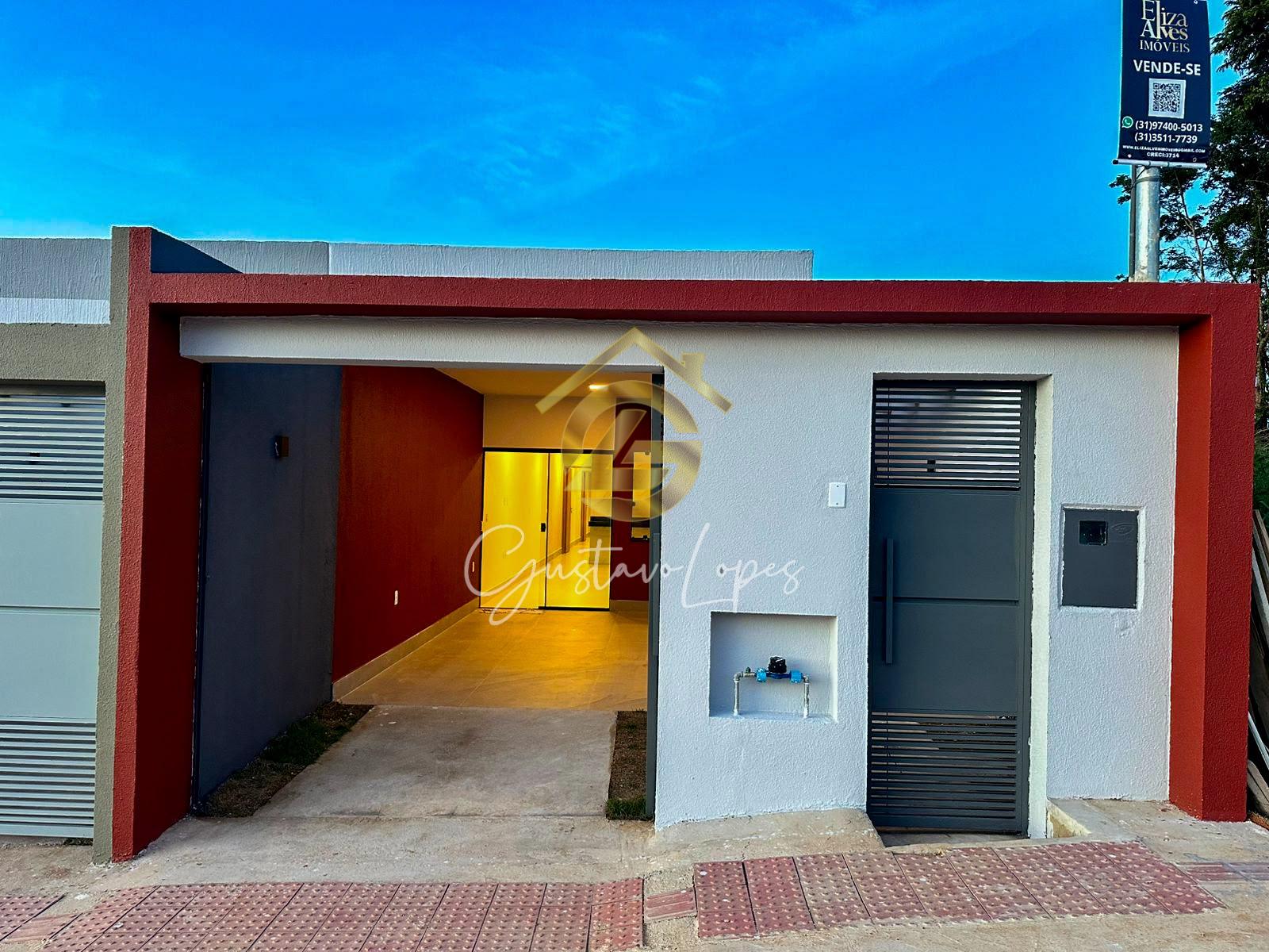 CASA TÉRREA MODERNA COM 3 QUARTOS, ÁREA GOURMET E 2 VAGAS DE G...