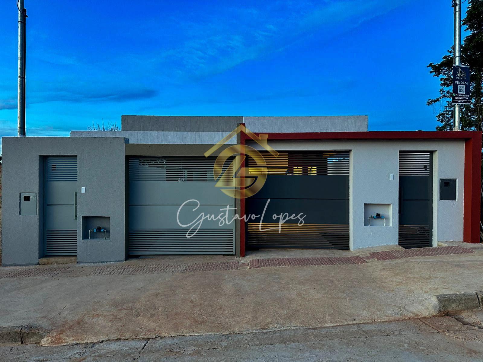 CASA TÉRREA MODERNA COM 3 QUARTOS, ÁREA GOURMET E 2 VAGAS DE G...