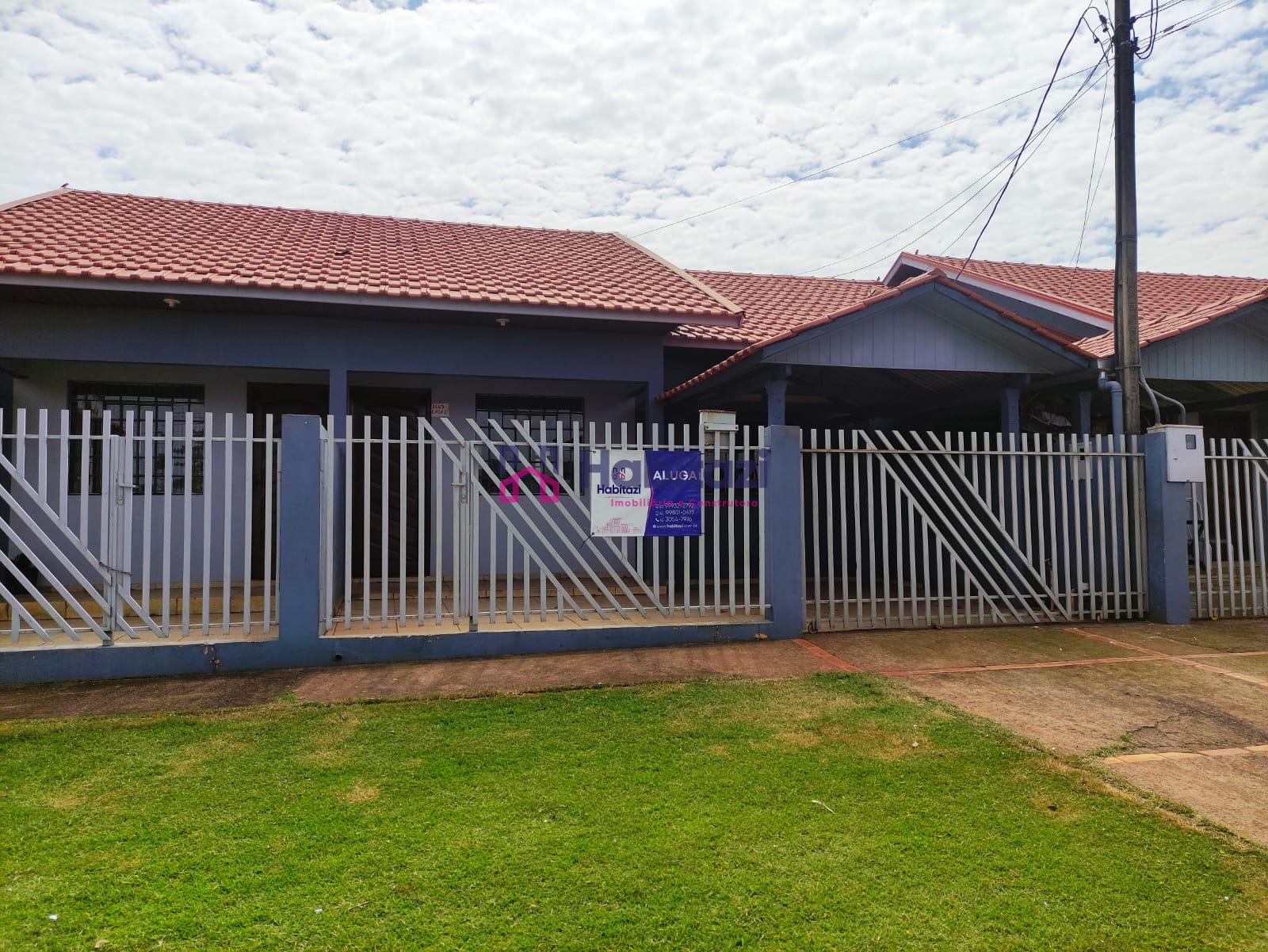 Casa com 2 dormitórios para locação, Jardim Panorama, TOLEDO - PR
