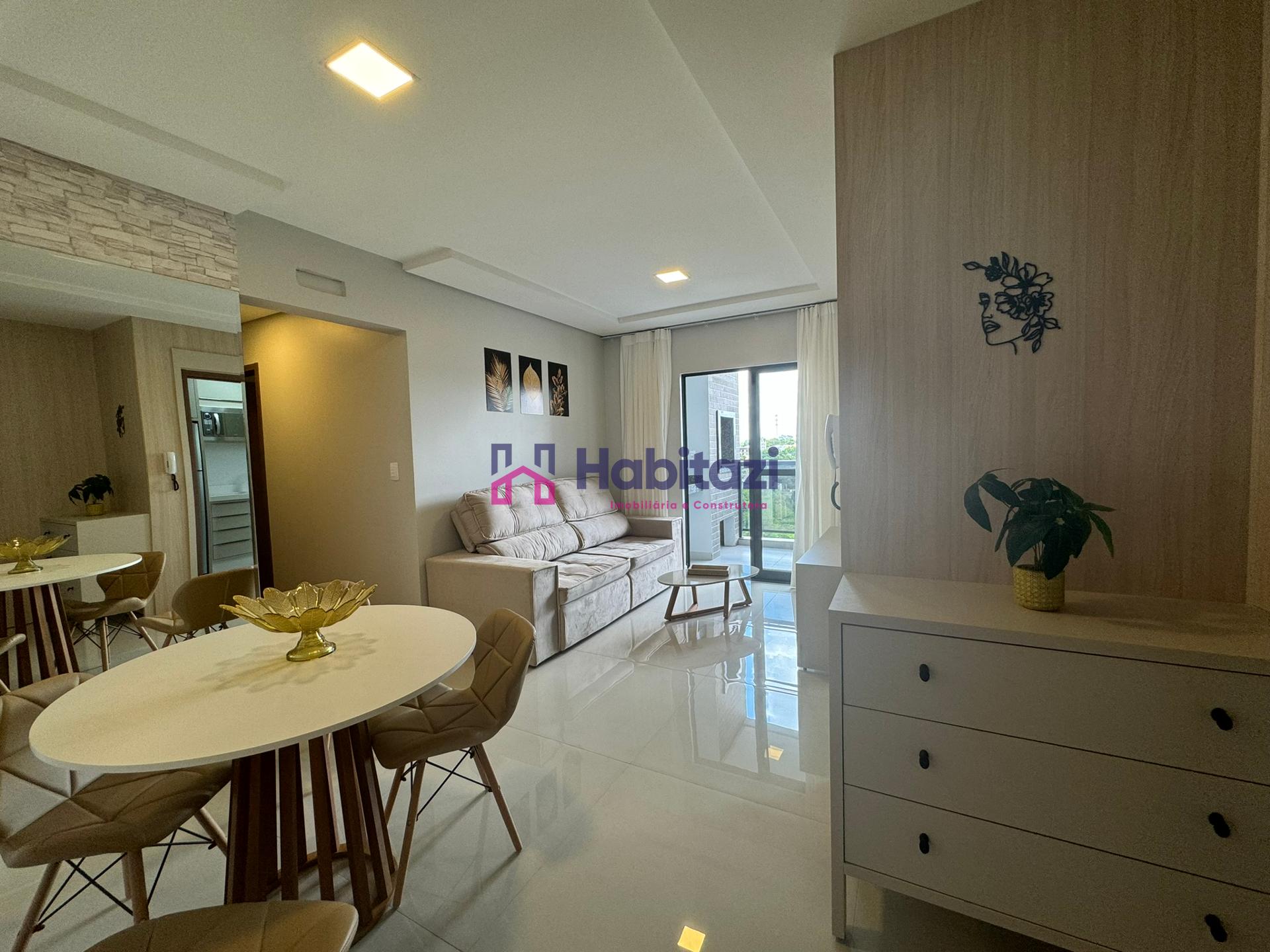 Apartamento Modelo - Sala de estar e jantar