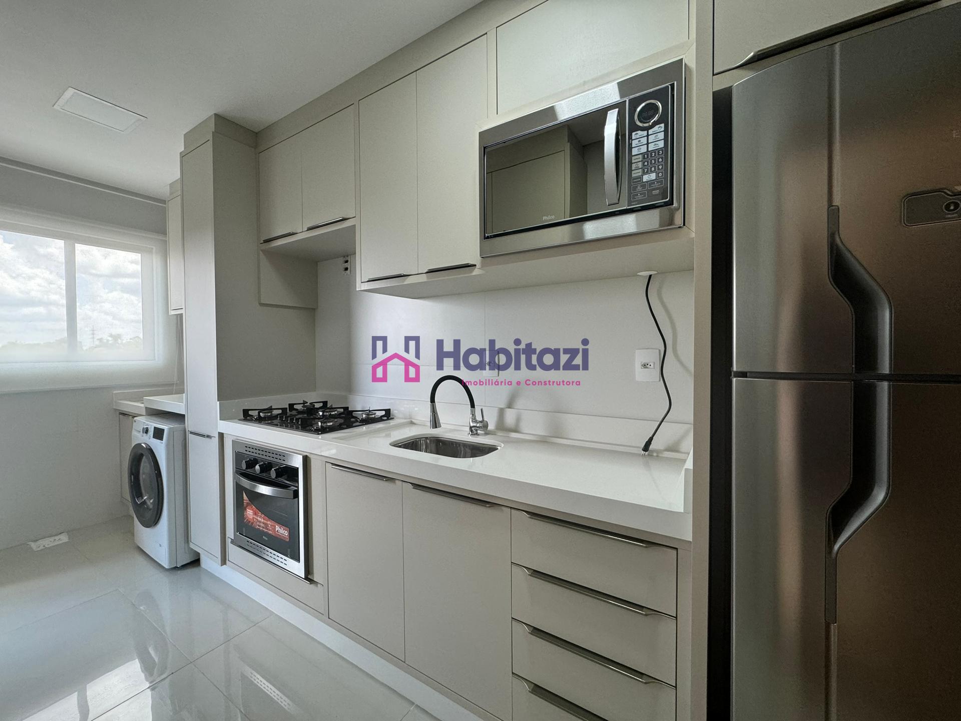 Apartamento Modelo - Cozinha e Lavanderia (separada da sala)