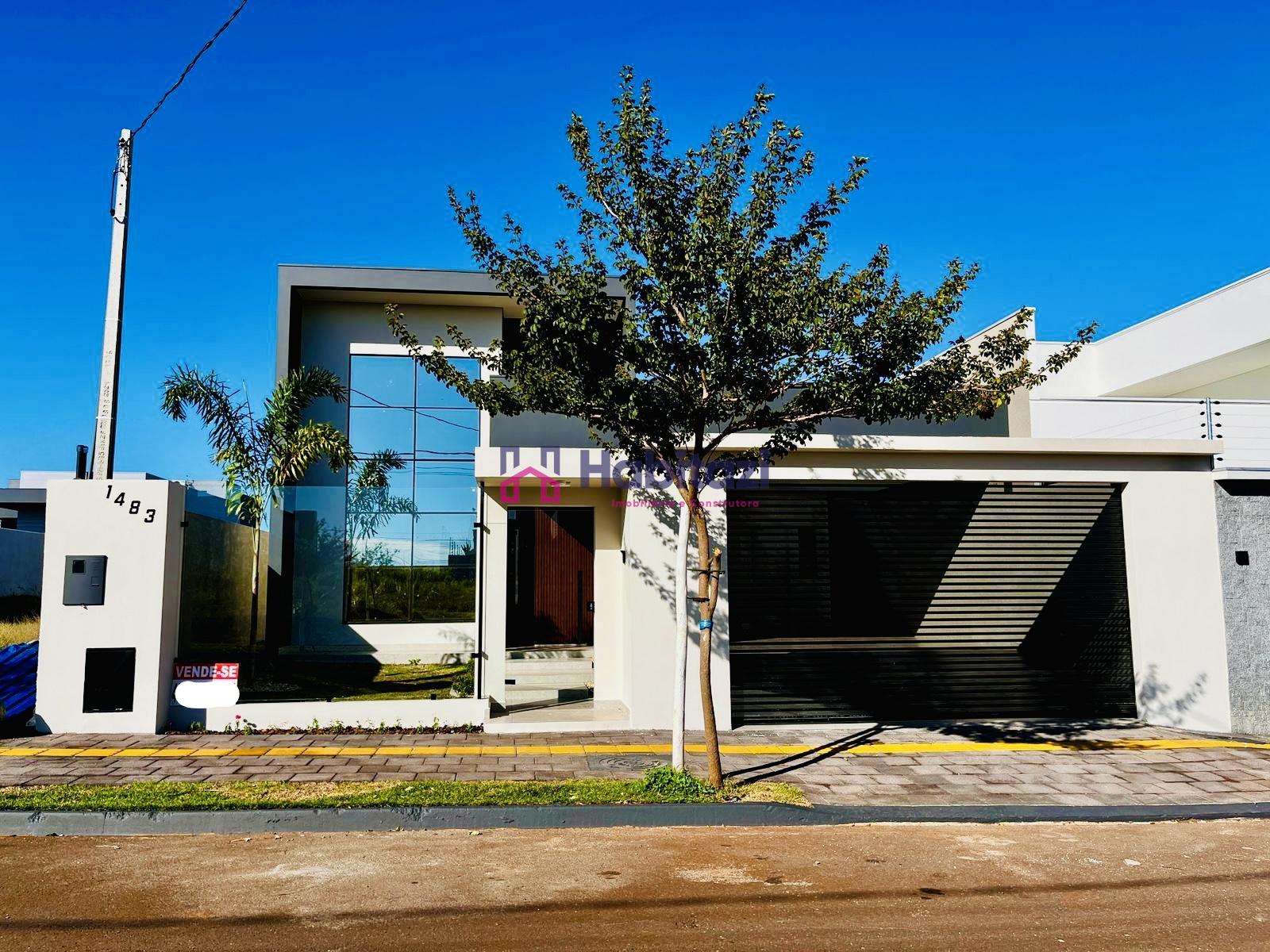 Casa alto padrão à venda, 1suíte e 2quartos, Brisa do Lago, Vila Industrial, TOLEDO - PR