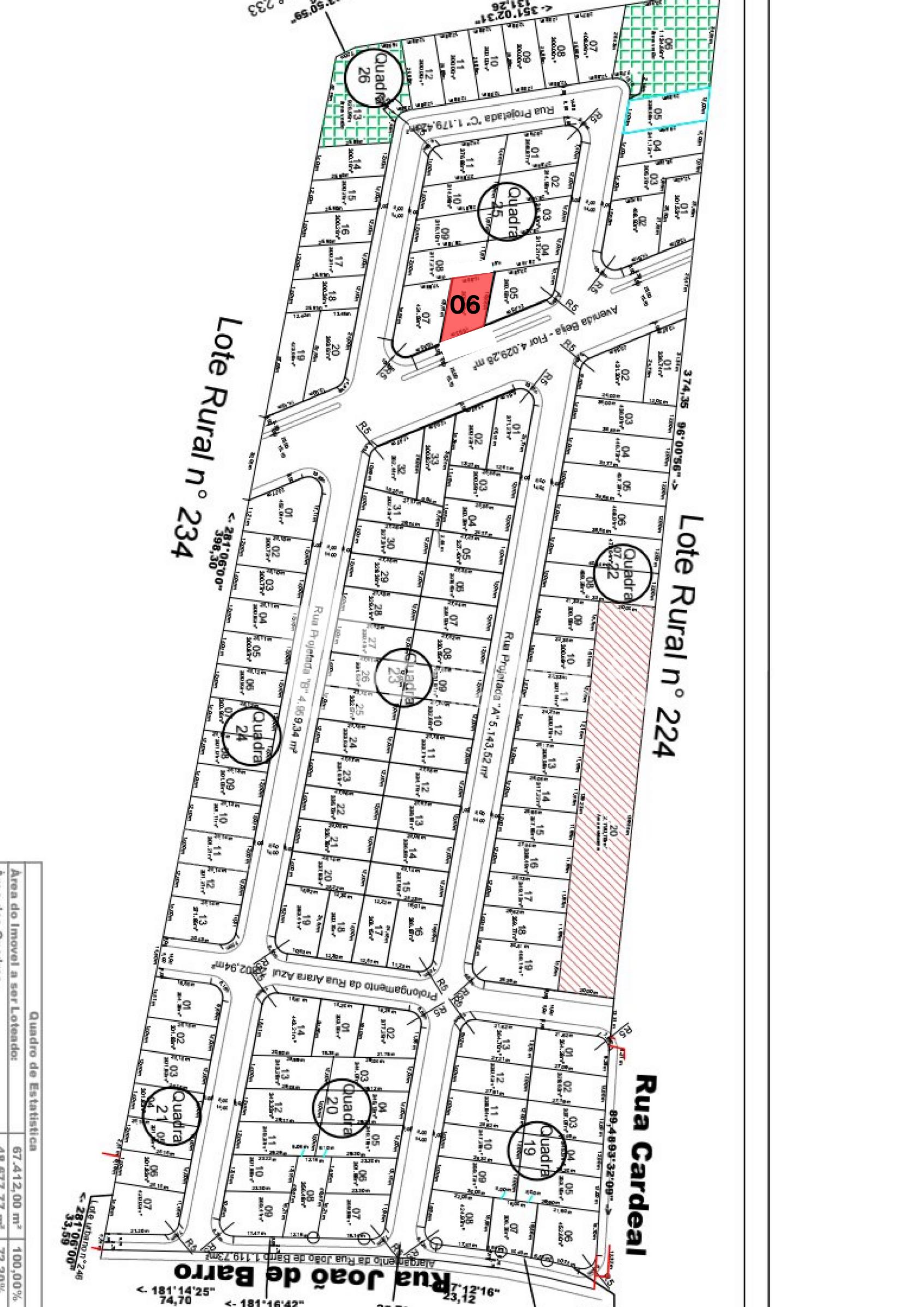 LOTE NA AVENIDA EM SENTIDO AO BALNEÁRIO DE JACUTINGA-ITAIPULÂNDIA