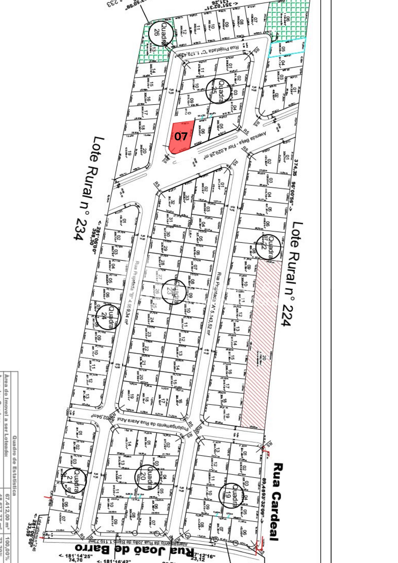 LOTE NA AVENIDA SENTIDO AO BALNEÁRIO DE JACUTINGA, ITAIPULÂNDI...
