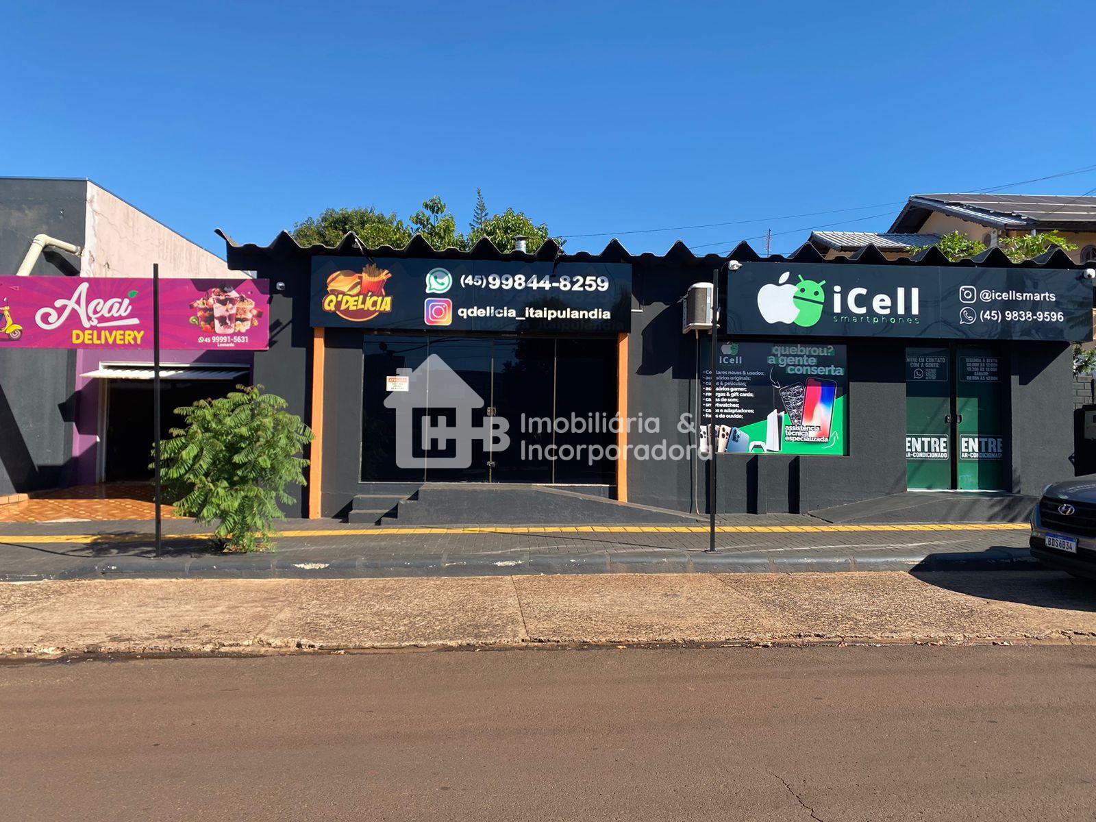 IMÓVEL COM SALAS COMERCIAIS E CASA NO CENTRO DE ITAIPULÂNDIA - PR