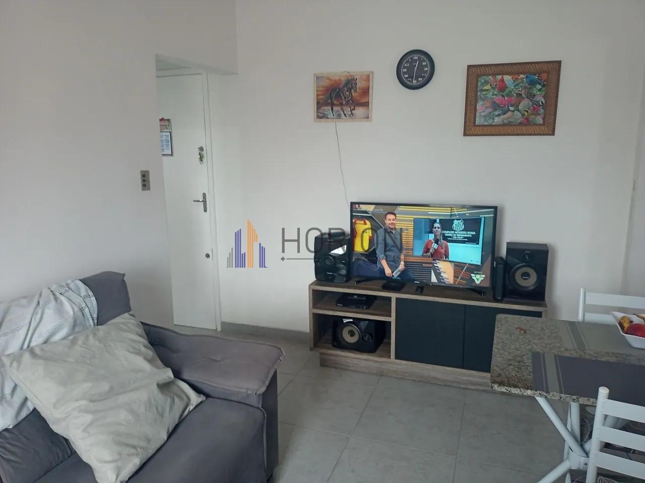Apartamento com 1 dormitório à venda, Centro, SAO VICENTE - SP