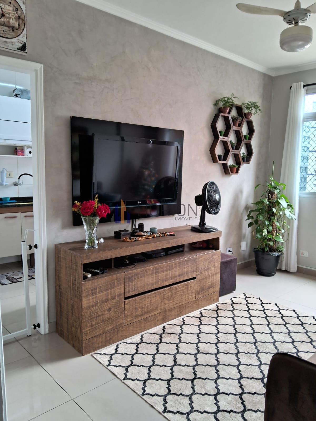 Apartamento com 1 dormitório à venda, Centro, SAO VICENTE - SP