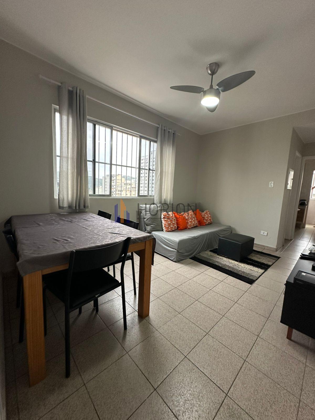 Apartamento com 1 dormitório grande à venda, Centro, SAO VICEN...