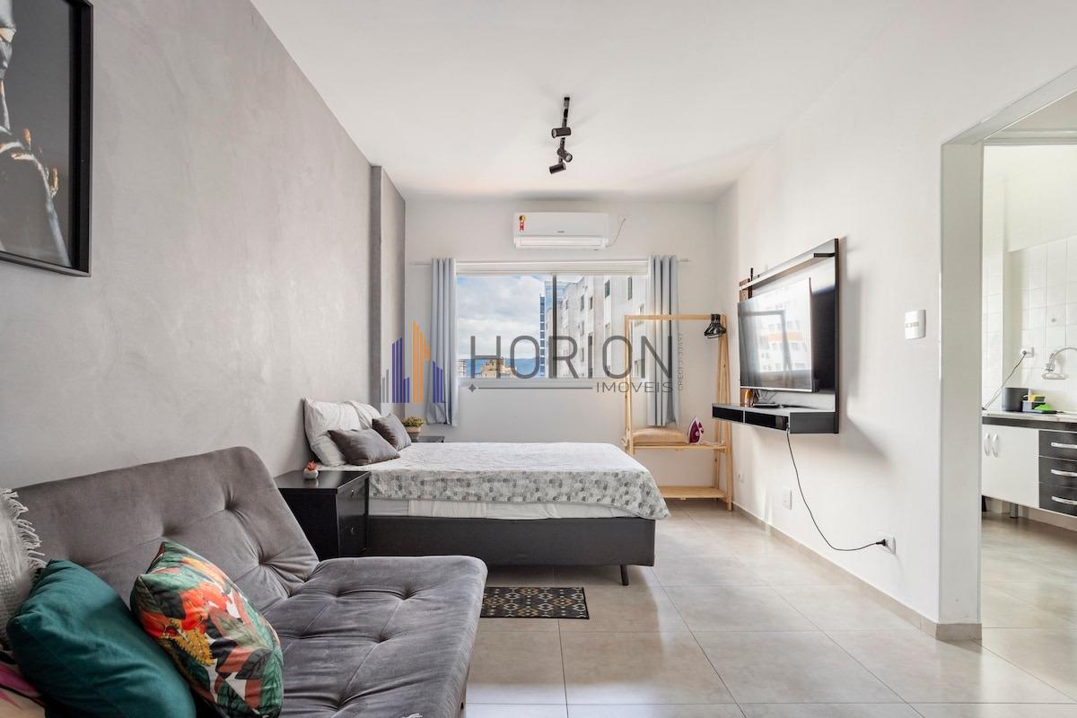Sala Living mobiliada para venda no Centro, SAO VICENTE - SP