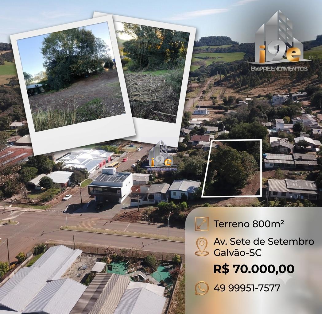 Terreno � venda, ESPERAN�A, GALVAO - SC