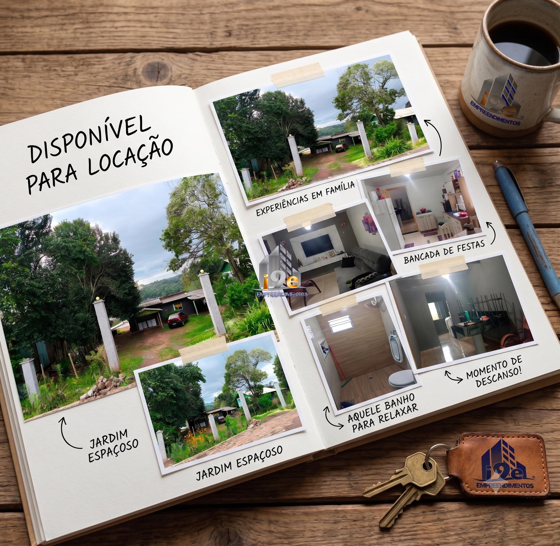 Casa p/ LOCA��O, BAIRRO ESPERAN�A, GALVAO - SC