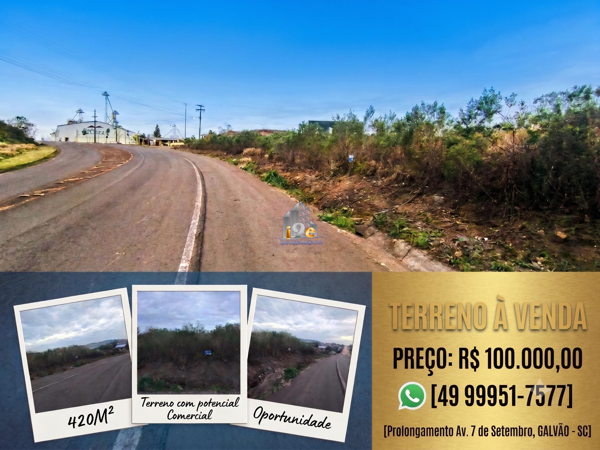 Lote à venda, BAIRRO ESPERANÇA, GALVAO - SC