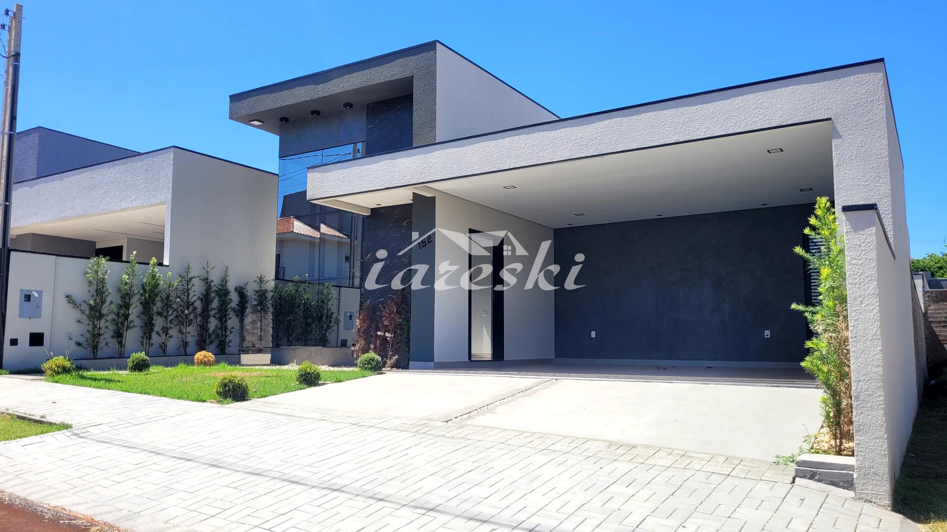 Casa de alto padrão em fase de construção, 3 suítes, Condomíni...